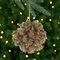 Northlight Glitter Pine Christmas Ball Ornament - 6" - Gold